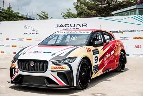 【e汽车】"捷豹赛道年"开启 i-pace etrophy杯中国车队龙啸三亚