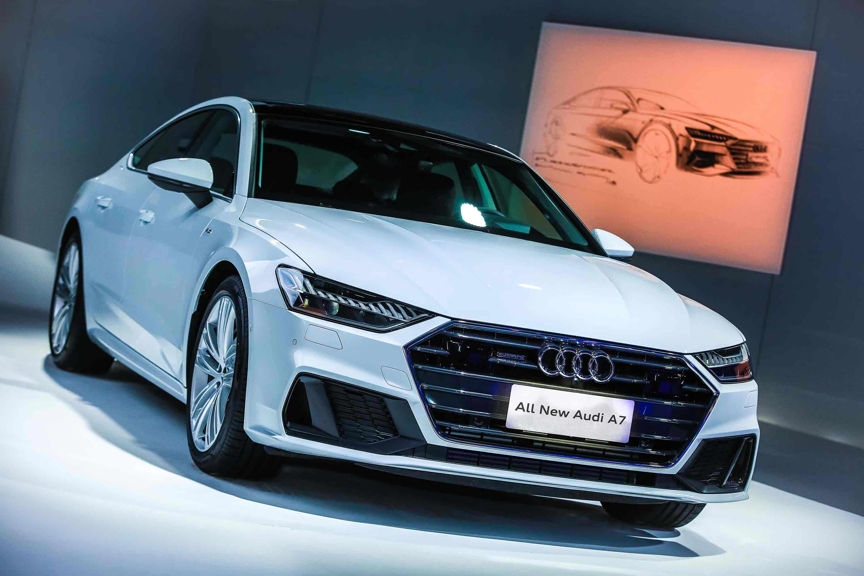 最美奥迪轿跑a7 sportback正式上市 售价80.88万起