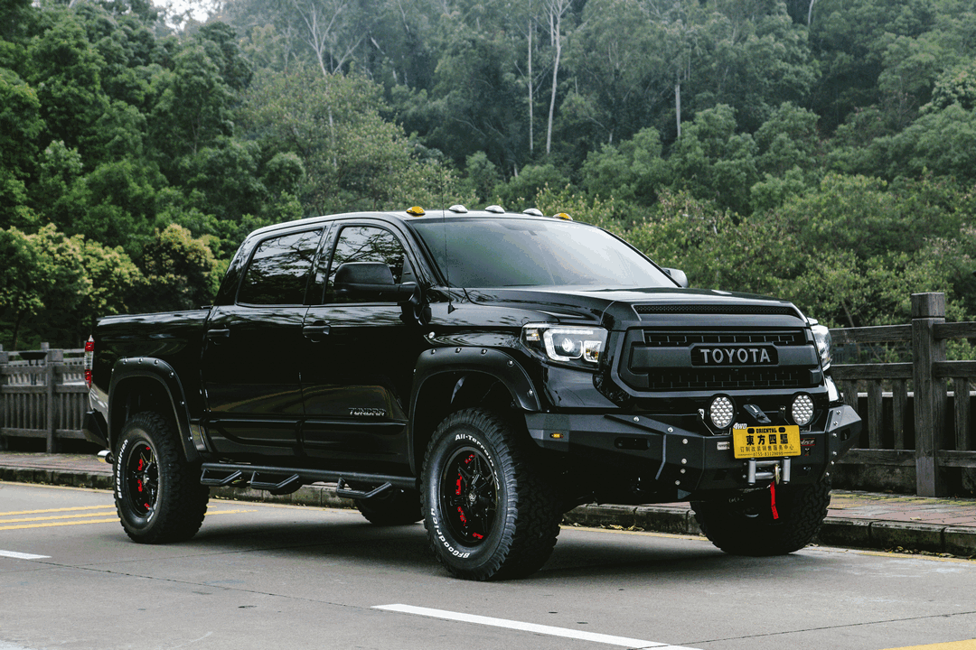 花15万把40万的丰田坦途改成越野"黑武士",还有哪些路不能走?