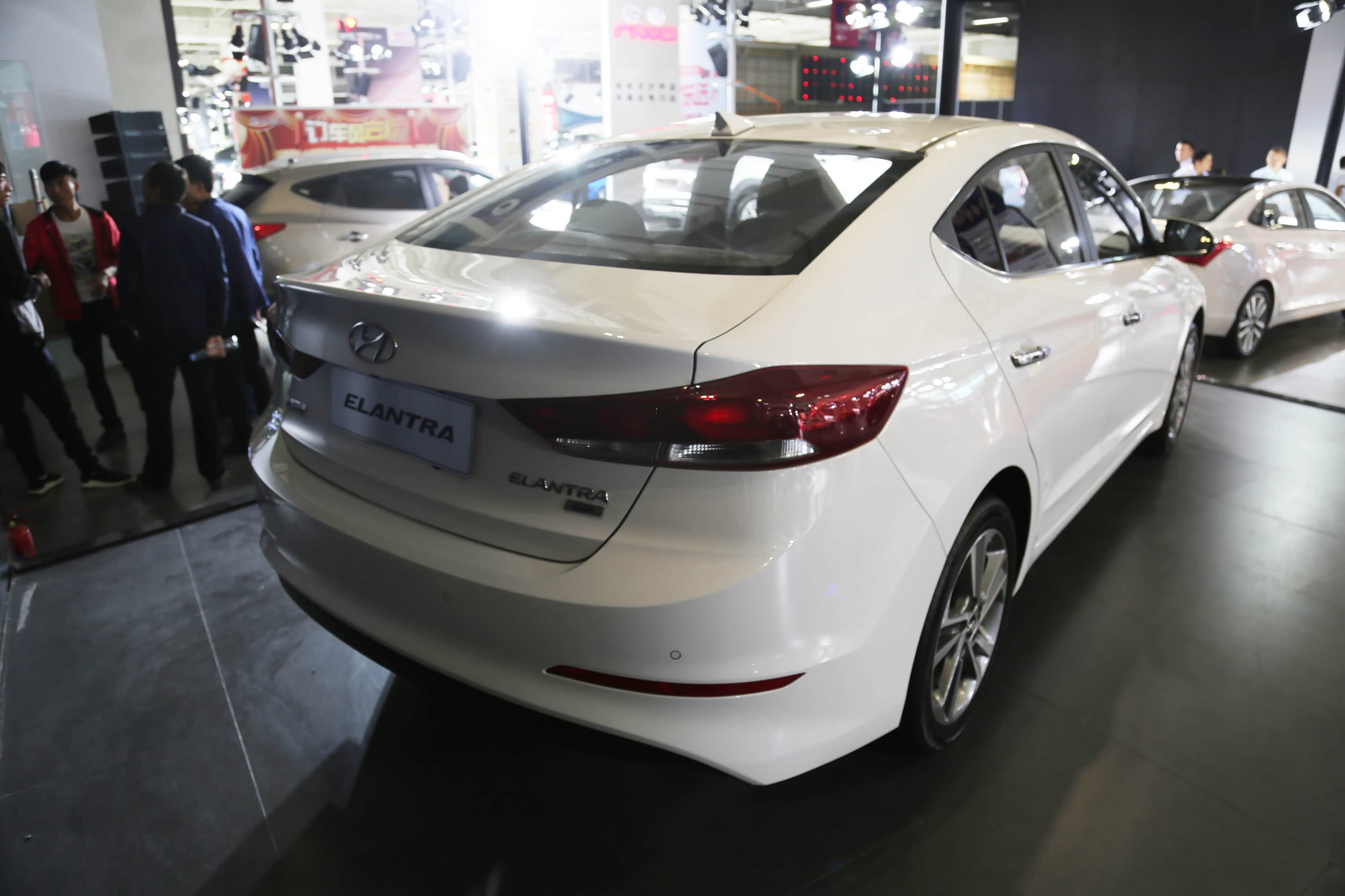 北京现代领动,10万级别中级轿车,车展实拍!