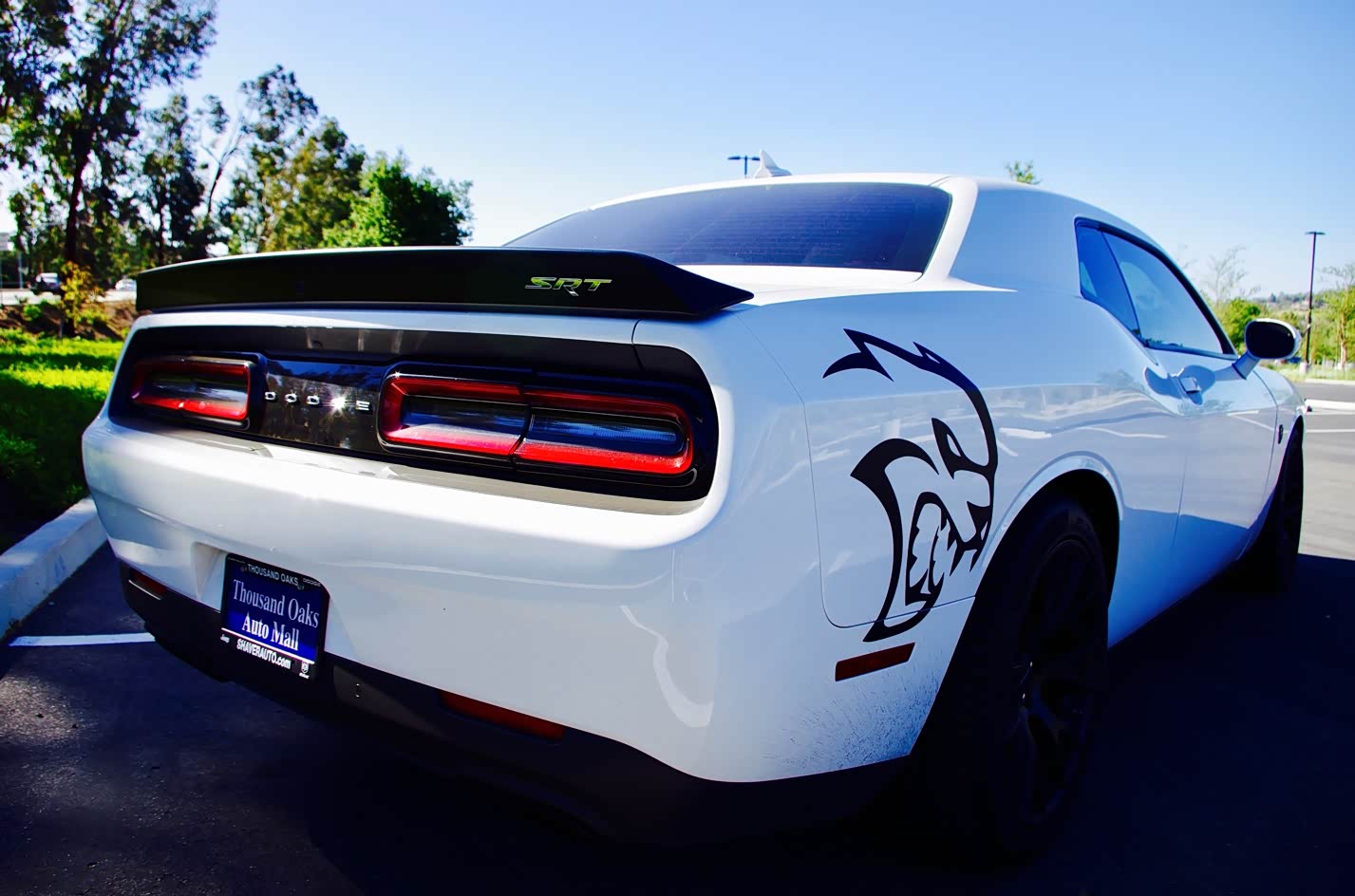 北美试驾道奇挑战者地狱猫操控史上最狂暴的ponycar是什么感觉