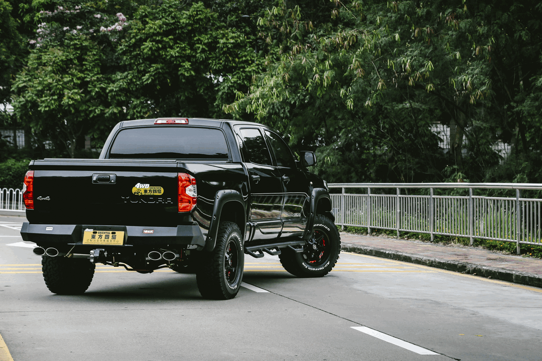 花15万把40万的丰田坦途改成越野"黑武士",还有哪些路不能走?