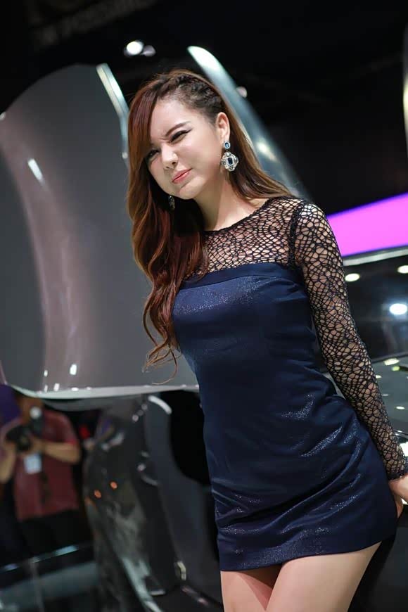 天使的面容魔鬼的身材韩国超模柳智慧